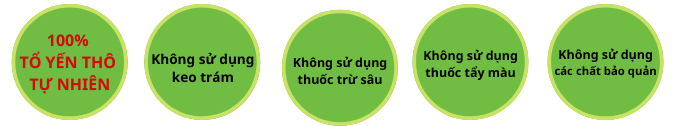 tổ yến thô