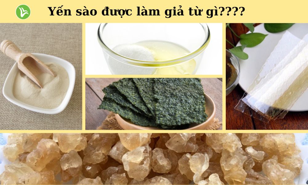 Có 7 cách phân biệt yến thật giả